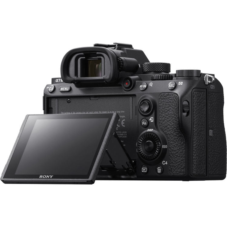 Appareil photo numérique sans miroir Sony Alpha a7 III (boîtier) + 64 Go + Flash + étui