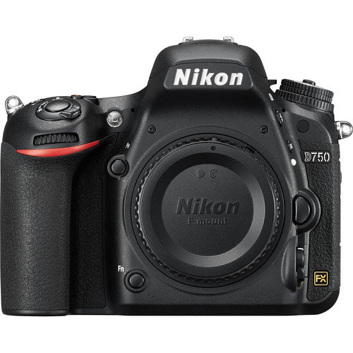 Appareil photo reflex numérique Nikon D750, corps de capteur CMOS au format FX 24,3 MP uniquement