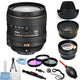 Nikon AF-S DX NIKKOR 16-80mm f/2.8-4E ED VR Lens + Filter Kit Bundle White Box Nikon