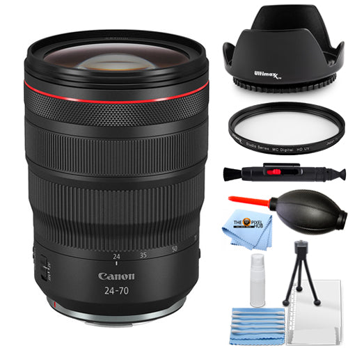 Canon RF 24-70mm f/2.8L IS USM Lens 3680C002 + UV Ultraviolet Filter Bundle