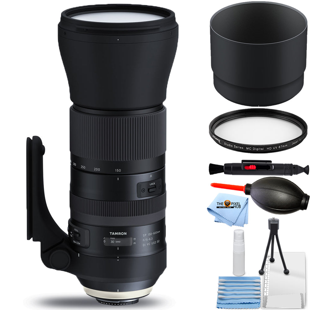 Tamron SP 150-600mm f/5-6.3 Di VC USD G2 pour Canon EF - Ensemble d'accessoires 6PC