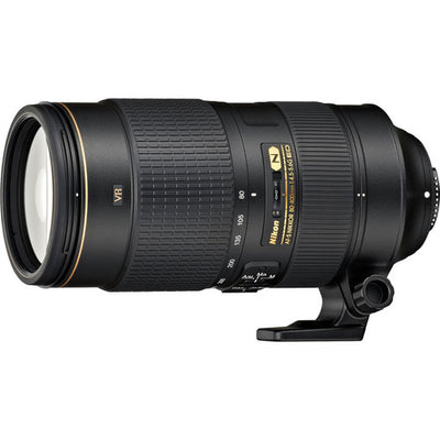 Nikon AF-S NIKKOR 80-400 mm f/4.5-5.6G ED VR Objectif 2208 – Lot de 7 accessoires