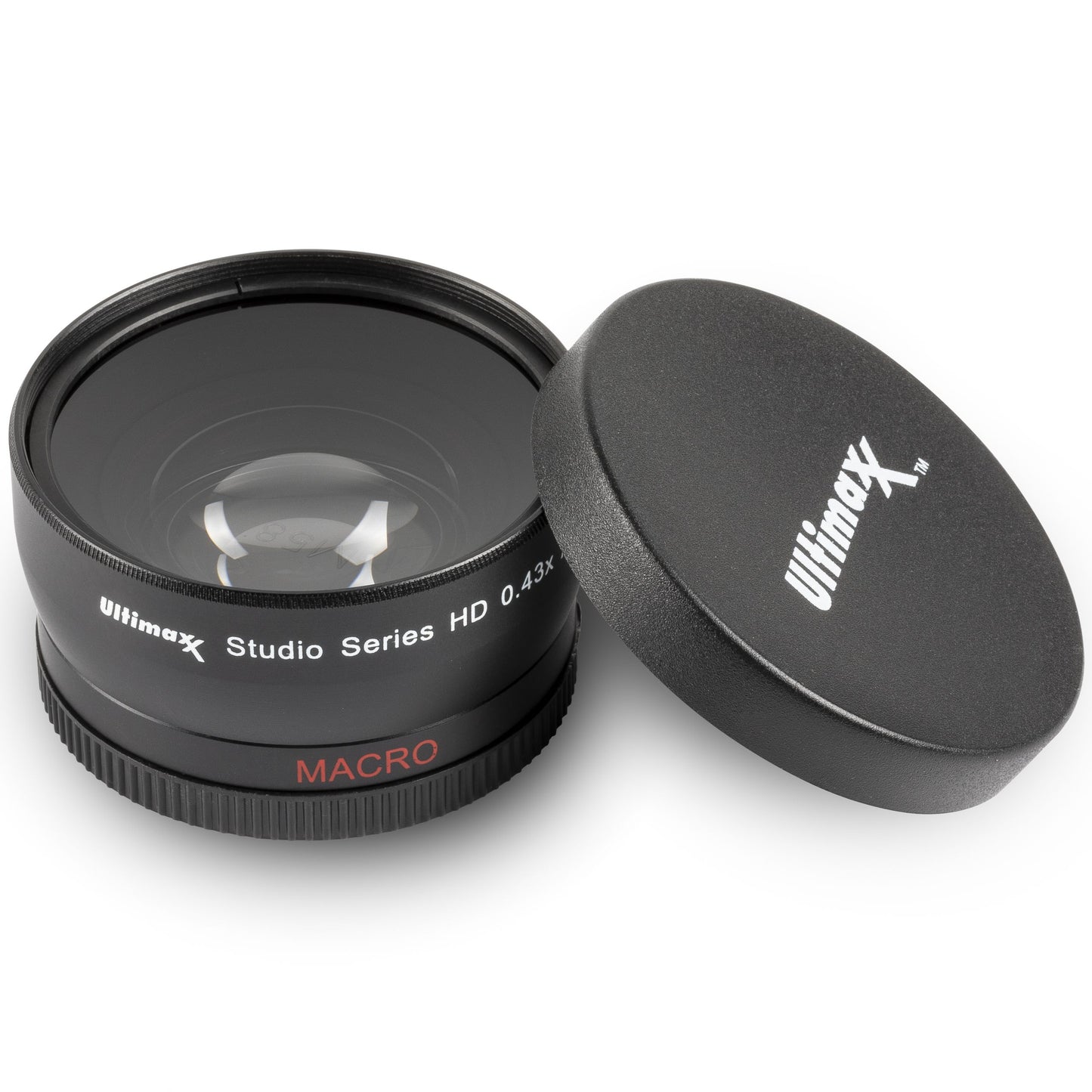 Objectif grand angle professionnel ULTIMAXX 58 mm 0,43x avec macro pour Canon Nikon Sony