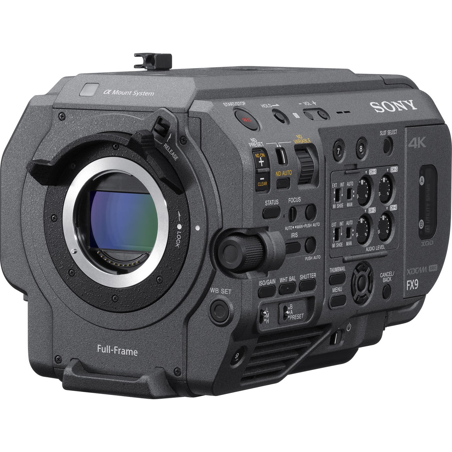 Système de caméra plein format Sony PXW-FX9 XDCAM 6K (boîtier uniquement)