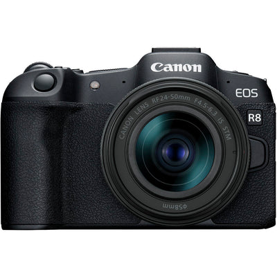 Appareil photo sans miroir Canon EOS R8 avec objectif RF 24-50 mm f/4.5-6.3 IS STM - 5803C012