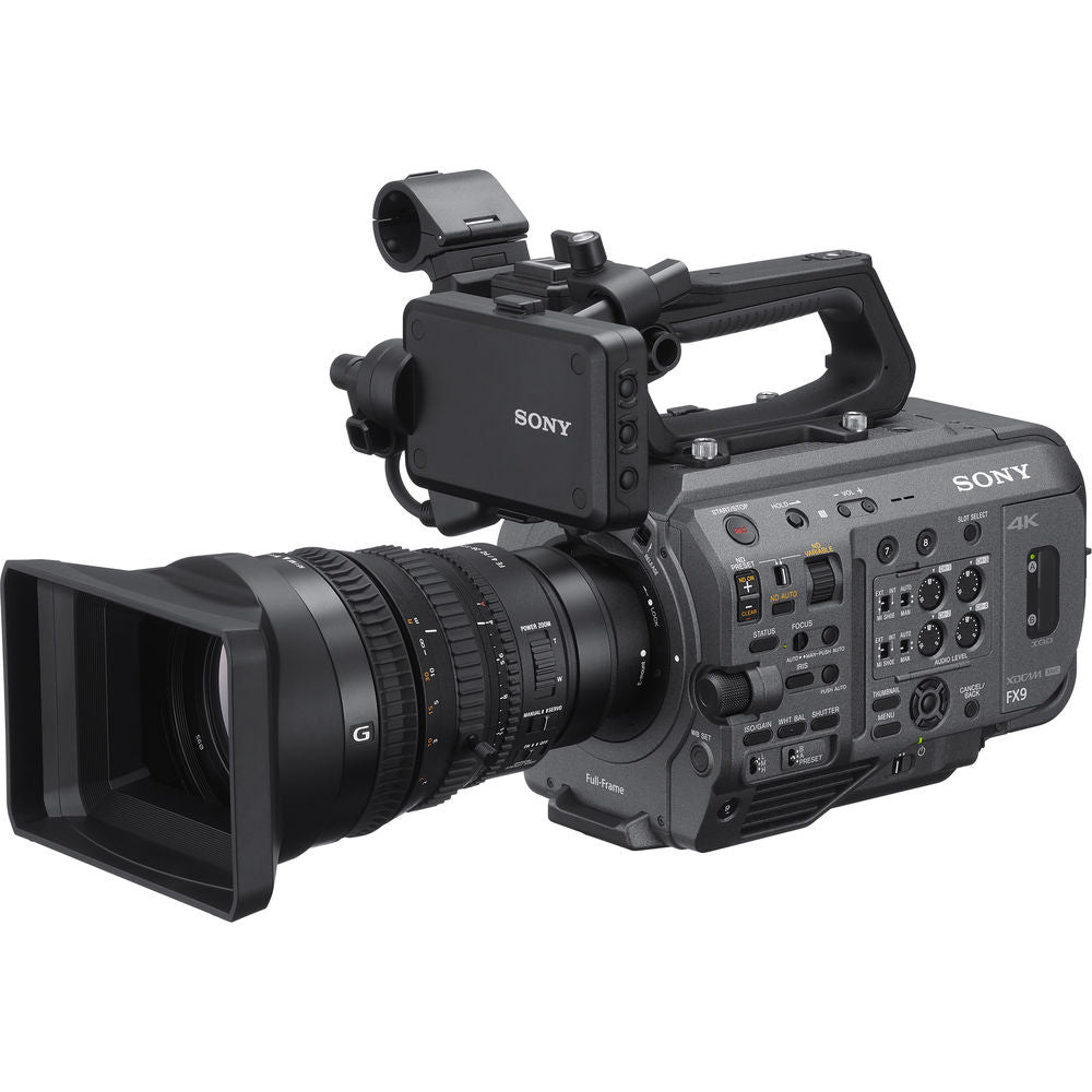 Système de caméra plein format Sony PXW-FX9K XDCAM 6K avec objectif 28-135 mm f/4 G OSS