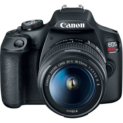 Canon EOS Rebel T7 Kit de 3 objectifs pour appareil photo 18-55 mm + 32 Go + Flash