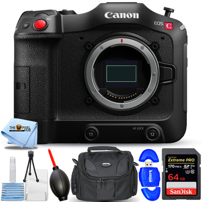 Caméra de cinéma Canon EOS C70 (monture d'objectif RF) 4507C002 - Ensemble d'accessoires 7 pièces