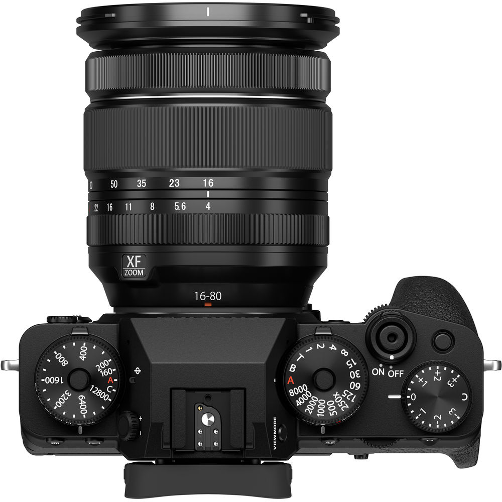 Appareil photo sans miroir FUJIFILM X-T4 avec objectif 16-80 mm (noir) - Kit d'accessoires 12 pièces