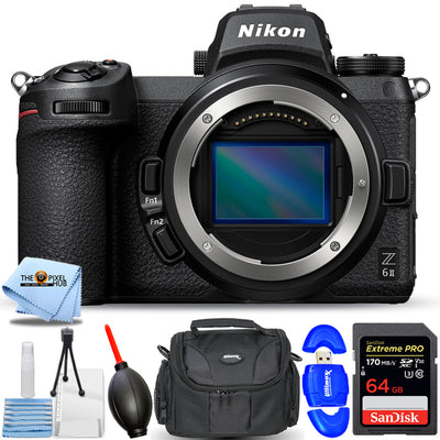 Nikon Z 6II Mirrorless Digital Camera (Body Only) 1659 - 7PC Accessory Bundle