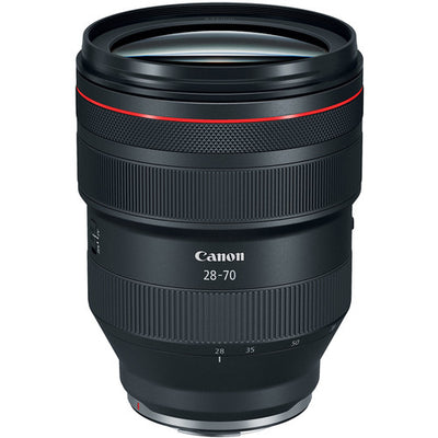 Objectif Canon RF 28-70 mm f/2L USM 2965C002 + objectif filtre UV ultraviolet