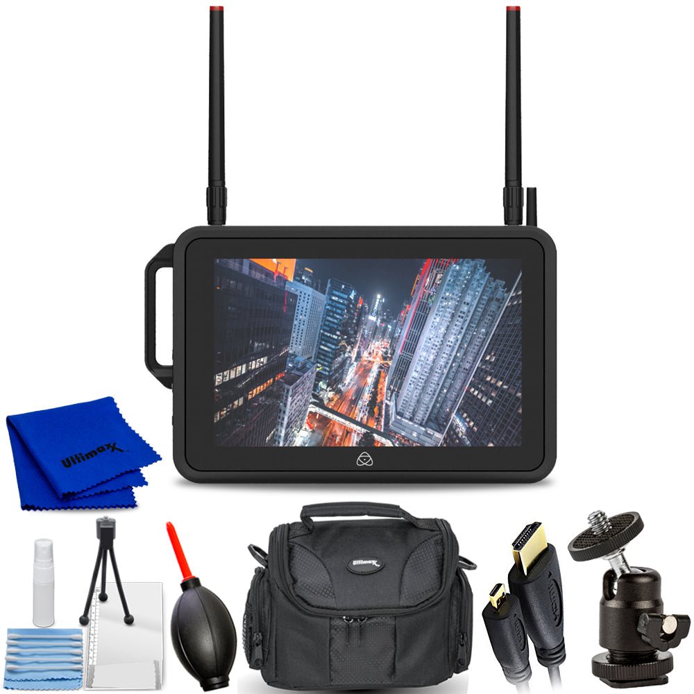 Atomos SHOGUN CONNECT Moniteur et enregistreur vidéo HDR connectés au réseau 7" 8Kp30/4Kp120 Bundle 1