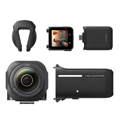 Insta360 ONE RS 1-Inch 360 Edition Camera CINRSGP/D - 9PC Accessory Bundle