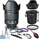 Nikon AF-S NIKKOR 28mm f/1.8G Lens 2203 - 10PC Accessory Bundle Nikon
