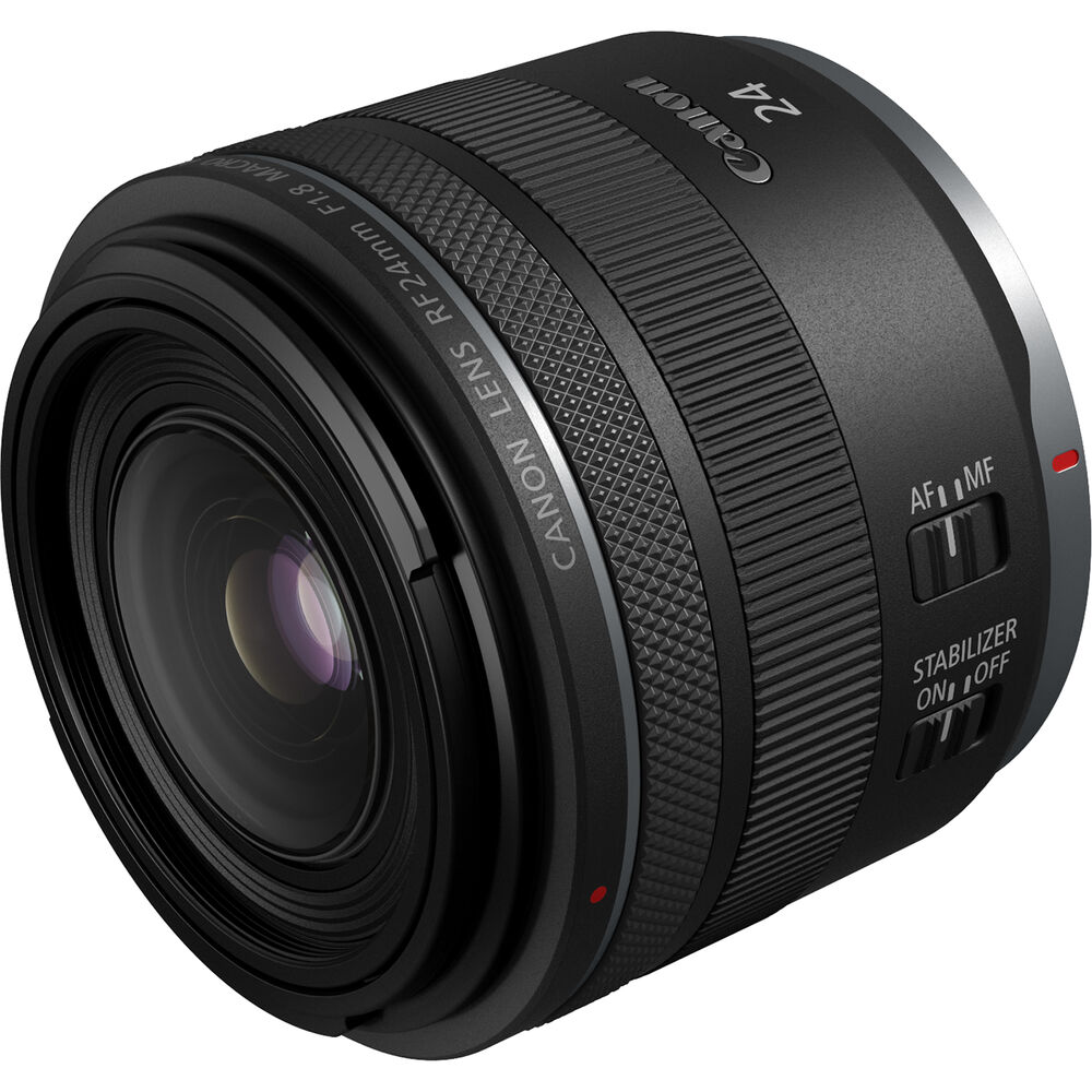 Canon RF 24mm f/1.8 Macro IS STM Lens - 5668C002