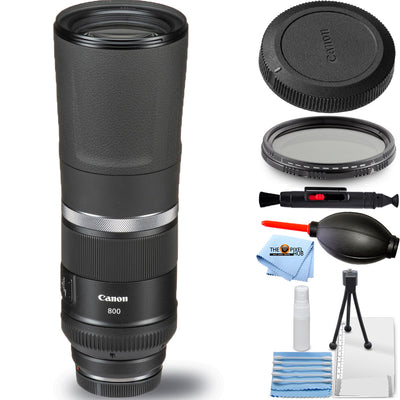 Canon RF 800mm f/11 IS STM Lens 3987C002 -  Essential VND Filter Bundle