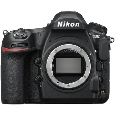 Nikon D850 Digital SLR Camera (Body Only) 1585 - Essential 32GB Case Bundle