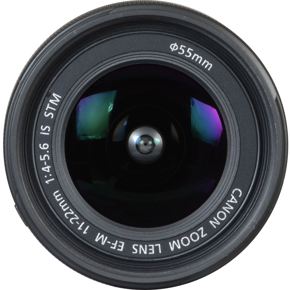 Objectif Canon EF-M 11-22 mm f/4-5.6 IS STM 7568B002 - Ensemble d'accessoires 10 pièces