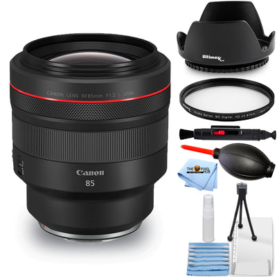 Objectif Canon RF 85 mm f/1,2L USM 3447C002 - Ensemble d'accessoires 7 pièces