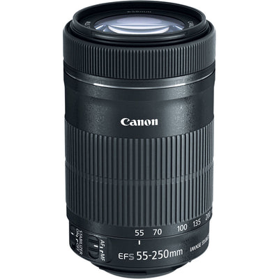 Objectif Canon EF-S 55-250mm f/4-5.6 IS STM - Neuf dans une boîte blanche