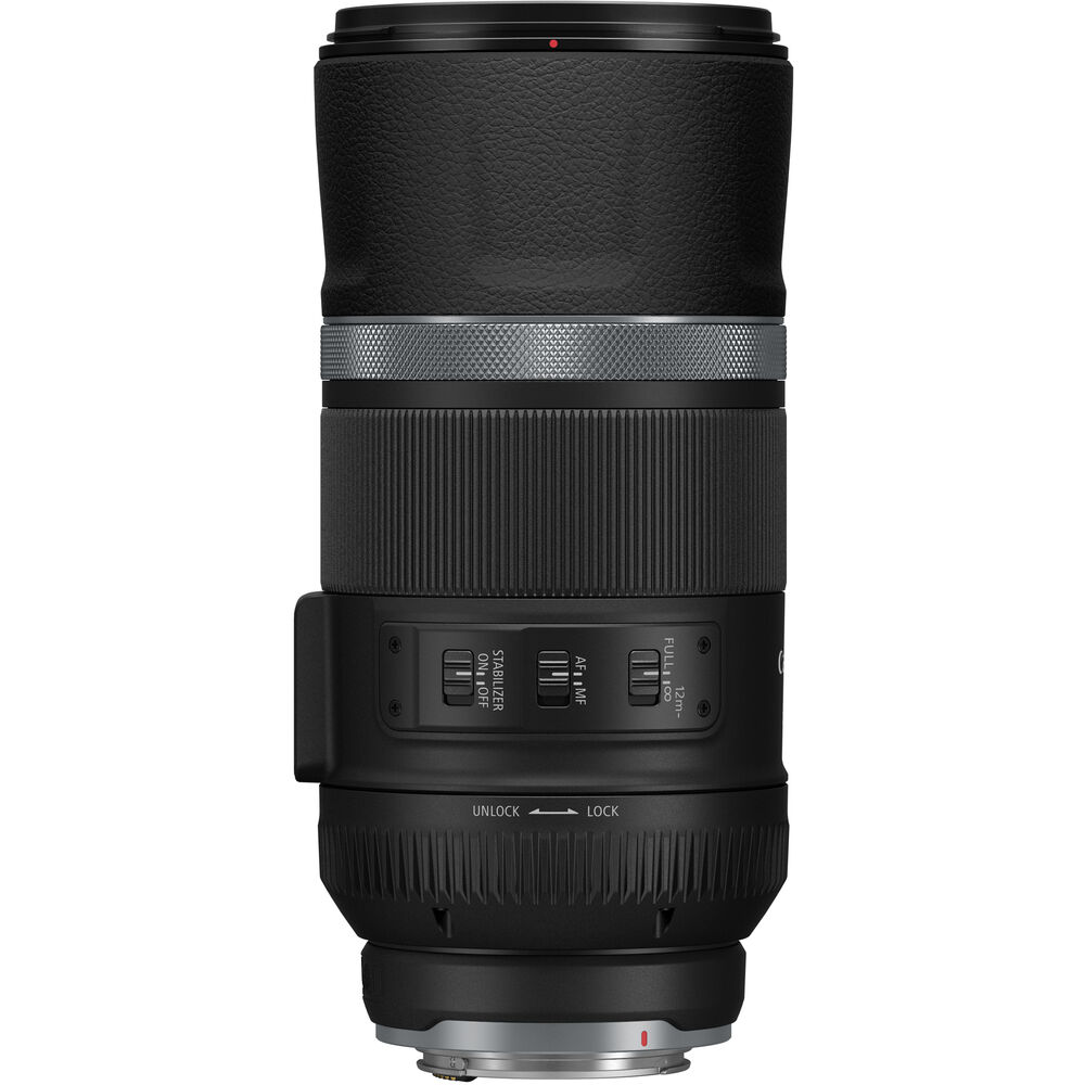 Objectif Canon RF 600 mm f/11 IS STM 3986C002 + ensemble téléobjectif et objectif grand angle