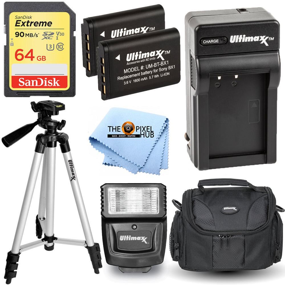 Essential Accessory Bundle for Sony DSC-RX100 I II III IV V VA VI VII RX1 RX1R