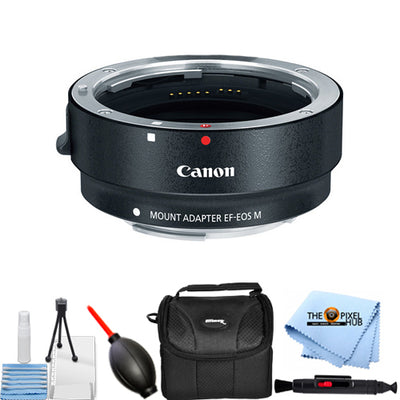 Adaptateur d'objectif Canon EF-M pour objectifs Canon EF/EF-S - Ensemble d'accessoires 5 pièces