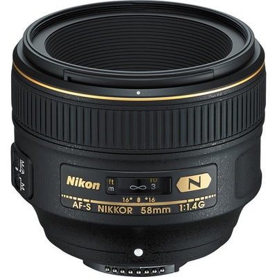 Nikon AF-S NIKKOR 58mm f/1.4G Lens - 2210