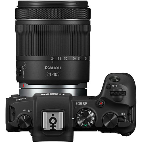 Appareil photo numérique sans miroir Canon EOS RP avec objectif 24-105 mm f/4-7.1 + lot de 32 Go