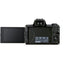 Appareil photo sans miroir Canon EOS M50 Mark II avec EF-M 18-150 mm IS STM (noir)