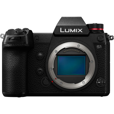 Panasonic Lumix DC-S1 Appareil photo numérique sans miroir (boîtier uniquement) Pack de démarrage 64 Go