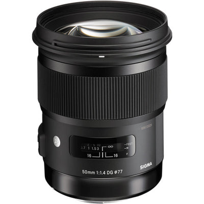 Objectif Sigma 50mm F/1.4 DG HSM ART pour Canon EF - DÉFECTUEUX