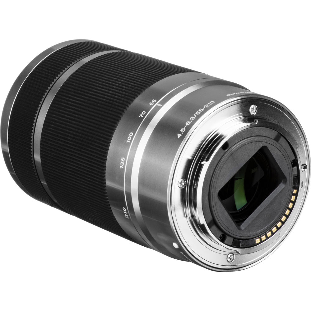 Objectif Sony E 55-210 mm f/4.5-6.3 OSS (argent) SEL55210 - Neuf dans une boîte blanche