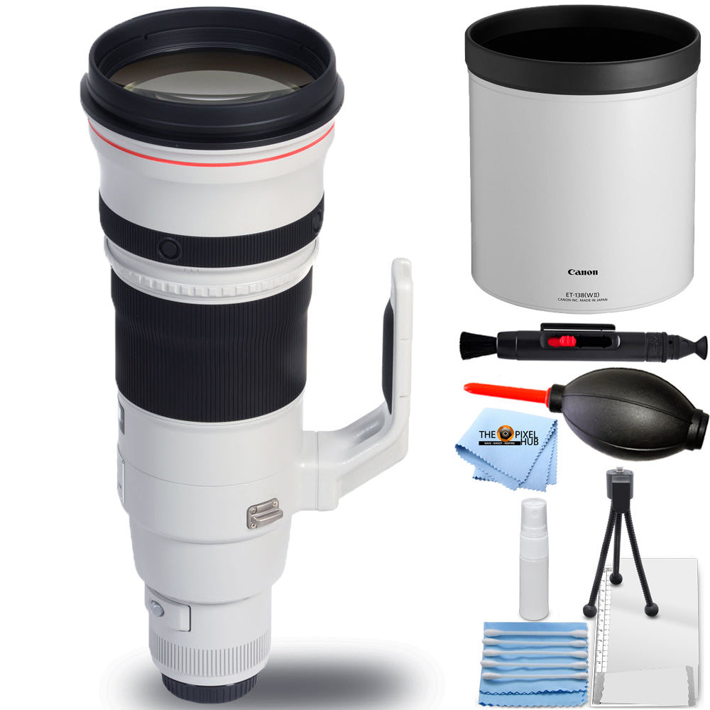 Objectif Canon EF 500 mm f/4L IS II USM 5124B002 - Lot d'accessoires 5 pièces