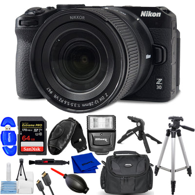 Nikon Z30 avec objectif Z DX 12-28 mm F/3.5-5.6 PZ VR Bundle 2