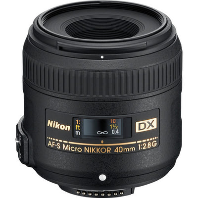 Objectif Nikon AF-S DX Micro-NIKKOR 40 mm f/2.8G (noir) 2200 - Ensemble de filtres UV