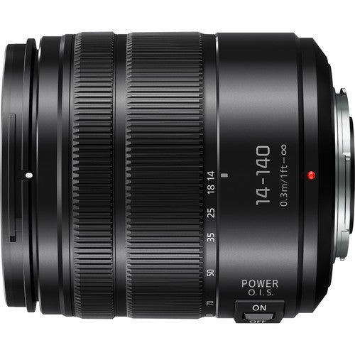 Panasonic Lumix G Vario 14-140mm II ASPH. Objectif POWER OIS - Ensemble de 7 pièces