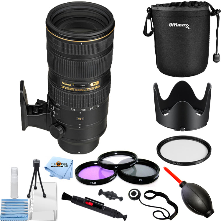 Objectif Nikon AF-S NIKKOR 70-200 mm f/2.8G ED VR II 2185 - Kit de filtres