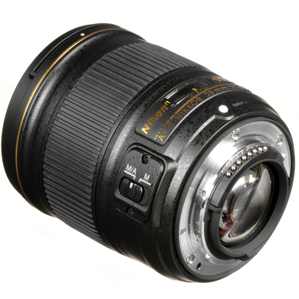 Nikon AF-S NIKKOR 28mm f/1.8G Lens - 2203 F-Mount Lens FX Format