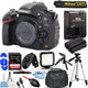 Nikon D610 DSLR Camera (Body Only) 1540 + 64GB + LED Light Kit + Tripod Bundle Nikon