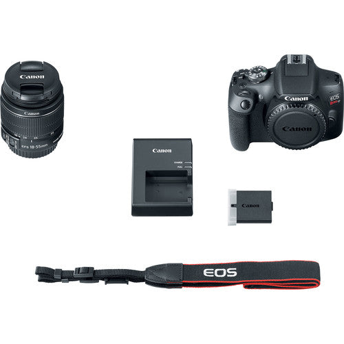 Canon EOS Rebel T7 Kit de 3 objectifs pour appareil photo 18-55 mm + 32 Go + Flash