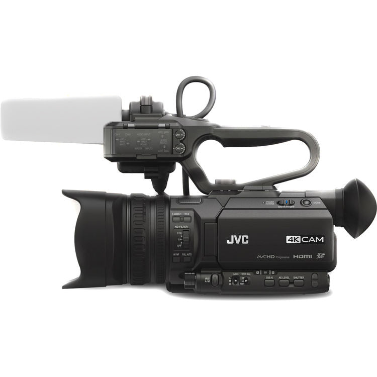 Caméscope JVC GY-HM180 Ultra HD 4K 12,4 MP - Offre groupée essentielle de 32 Go