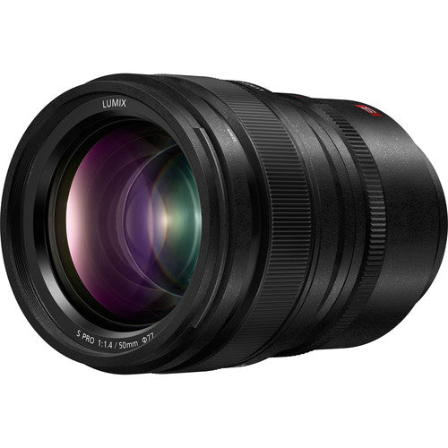 Objectif Panasonic Lumix S PRO 50 mm f/1.4 S-X50 - Ensemble d'accessoires 7 pièces