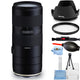 Tamron 70-210mm f/4 Di VC USD Lens for Canon EF - Essential UV Filter Bundle Tamron