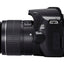 Canon EOS 250D / Rebel SL3 DSLR Camera with 18-55mm (Black) 64GB + Flash Bundle