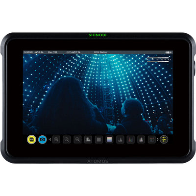 Atomos Shinobi Moniteur HDMI/SDI 4K 7" ATOMSHB002 - Ensemble d'accessoires 10PC