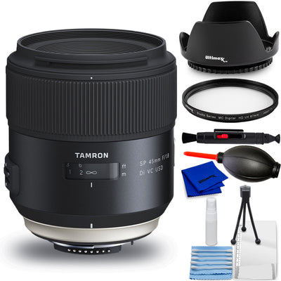 Objectif Tamron SP 45 mm f/1.8 Di VC USD pour Nikon F AFF013N-700 - Kit d'accessoires 7 pièces