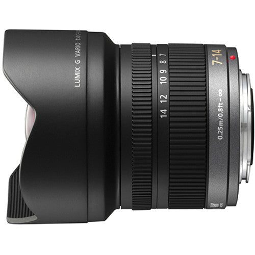 Panasonic Lumix G Vario 7-14 mm f/4 ASPH. Objectif - H-F007014