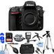 Nikon D810 DSLR Camera (Body Only) 1542 - 12PC Accessory Bundle Nikon