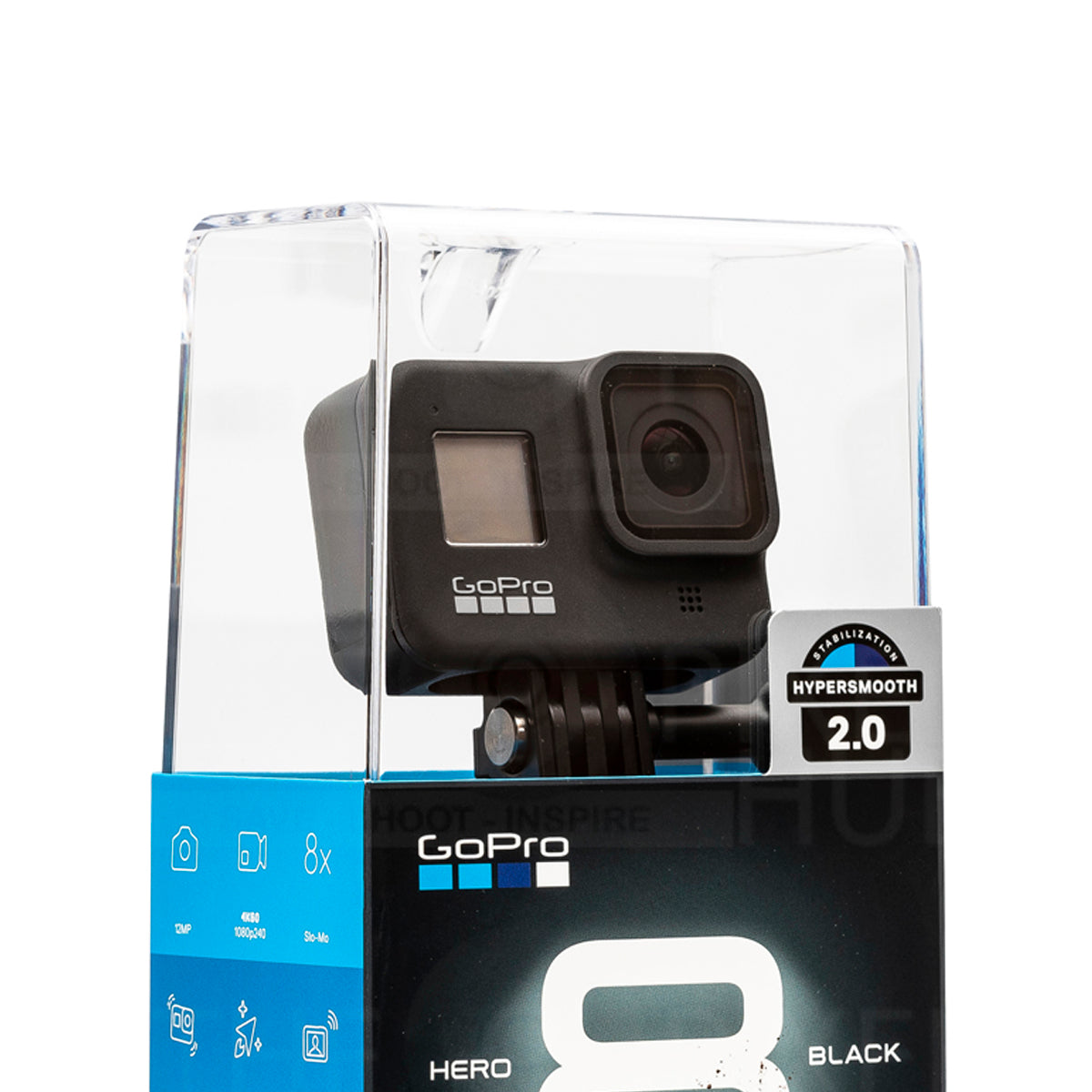 Caméra d'action étanche GoPro HERO8 4K noire CHDHX-801 + pack d'action 32 Go